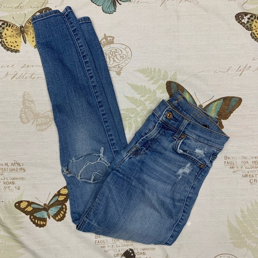 7‎ for all mankind ankle gwenevere denim jeans